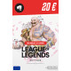 League of Legends RP Card €20 EUR [EU]